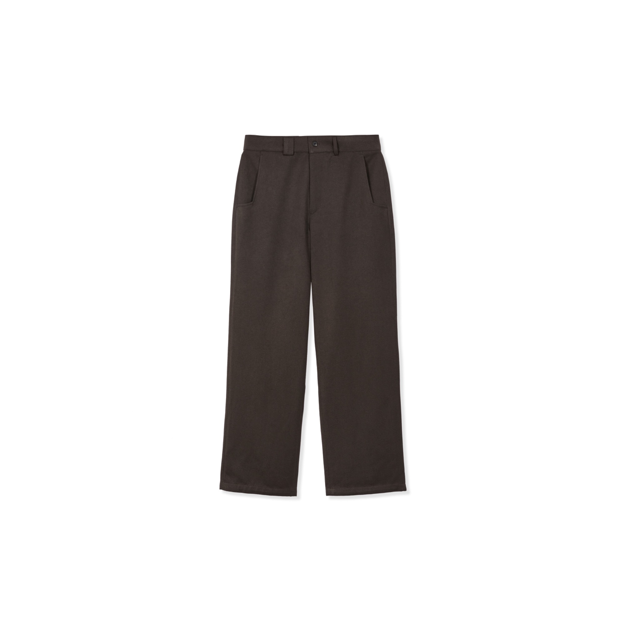 BOWER  RELAXED WIDE SLACKS brown